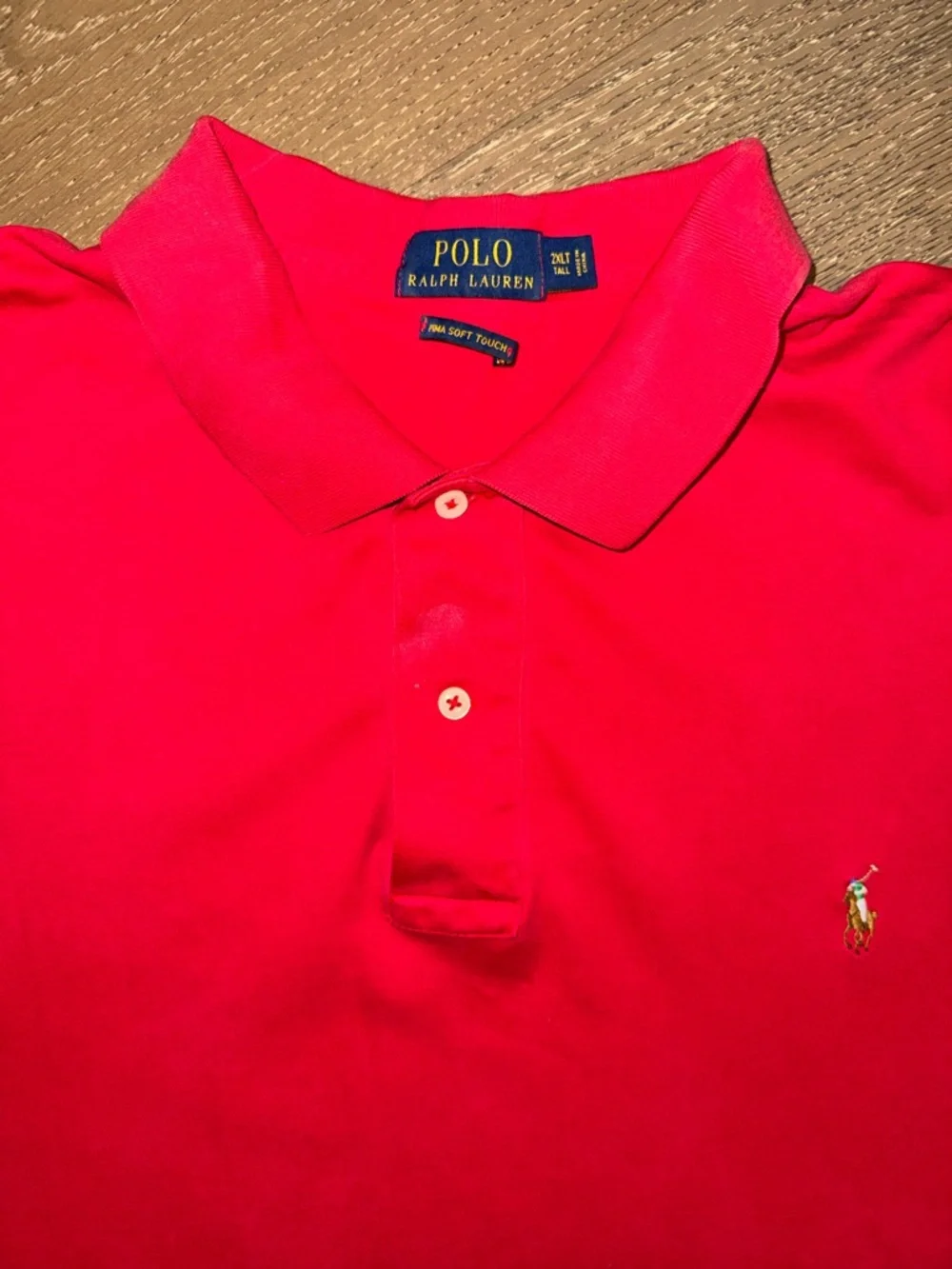 Polo‎ by Ralph Lauren Red Men’s Short-Sleeve Polo Shirt